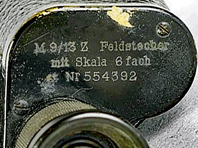 6x24 M913Z Carl Zeiss Wien 1915-10 554392 (25.3.16) Austria Hungary 03