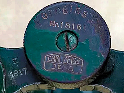 CZ 6x39 Fernglas 08 Nr.18164 1917-02 01