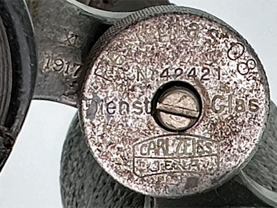 CZ 6x39 Fernglas 08 Nr.42421 1917-11 01