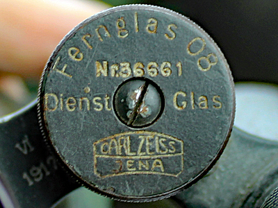 CZ 6x39 Fernglas 08Nr.36661 1917-06 01